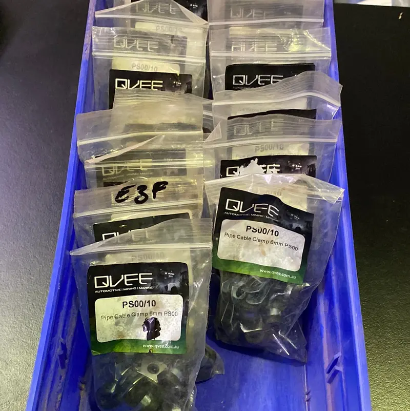 Qvee Ps00/10 Pipe Cable Clamps 6Mm Ps00 1