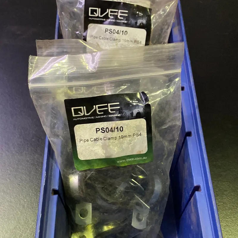 Qvee Ps04/10 Pipe Cable Clamp 19Mm Ps4 1