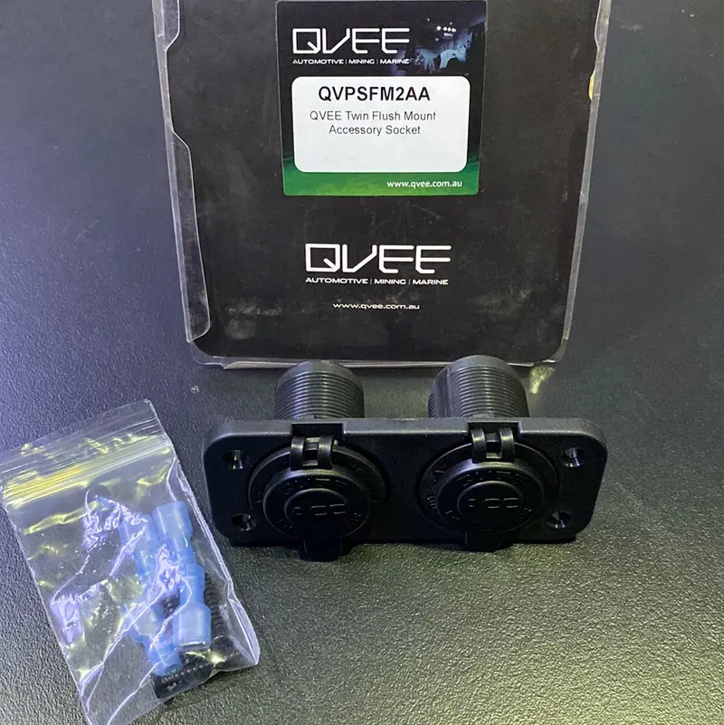 Qvee Qvpsfm2aa Twin Flush Mount Accessory Socket 1