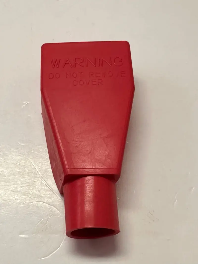 Qvee Sy2919-Red Heavy Duty Battery Cable Boot 1