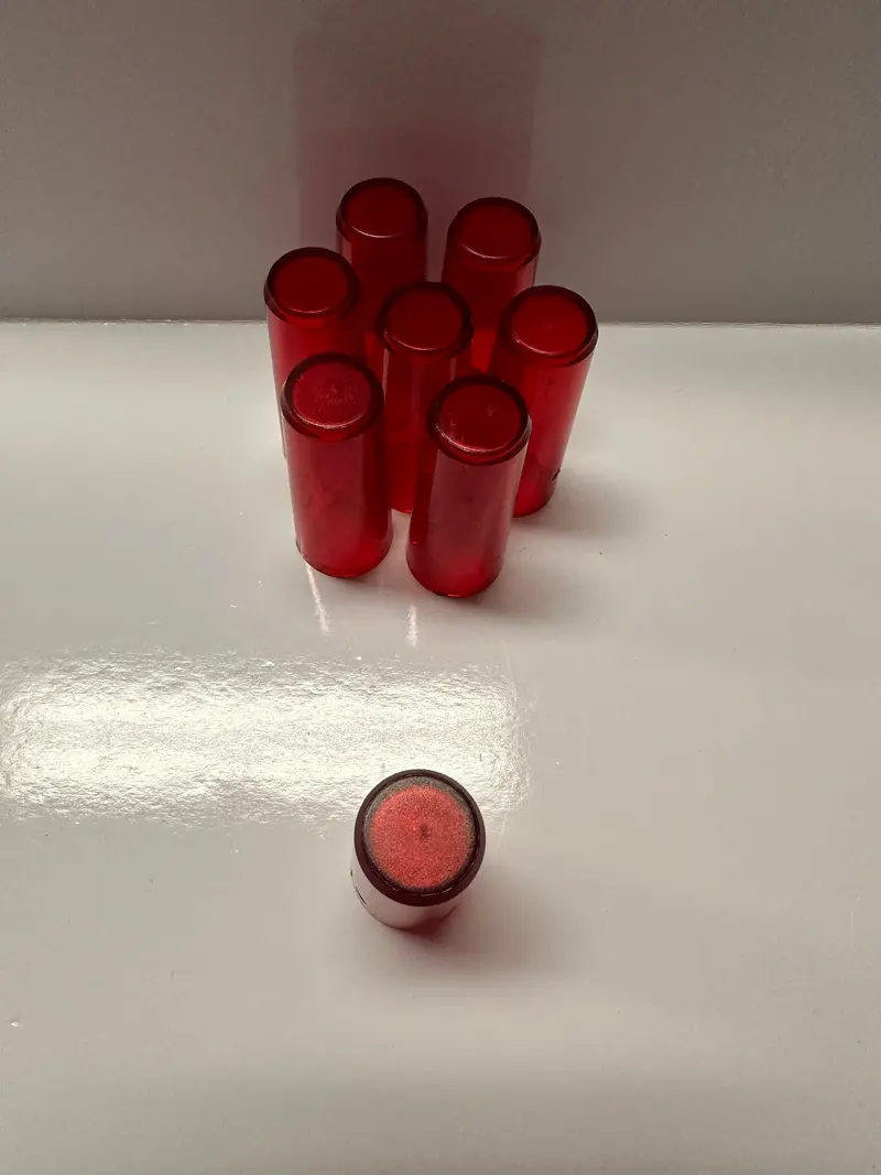 Qvsfqtop Flag Top Lens (Red) Bag Of 8 1