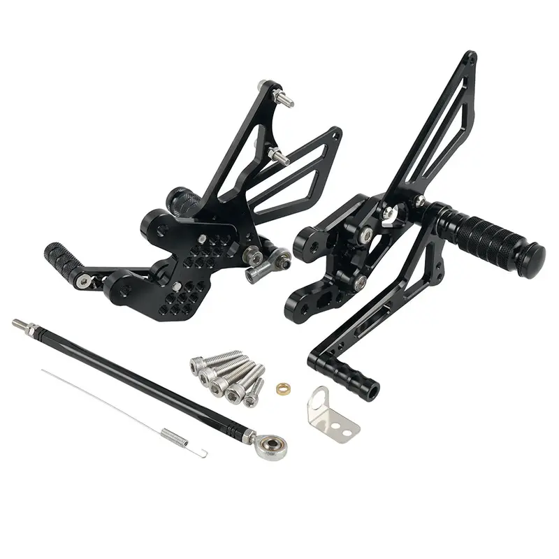 Racing Footrest Rear Sets Foot Pegs Adjustable For Suzuki Gsxr1000 K7/8 2007-2008 1
