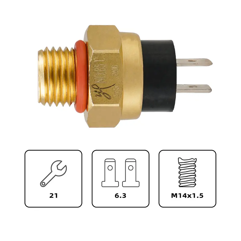 Radiator Fan Switch Thermostat Sensor M14 X 1.5Mm For Ktm 2
