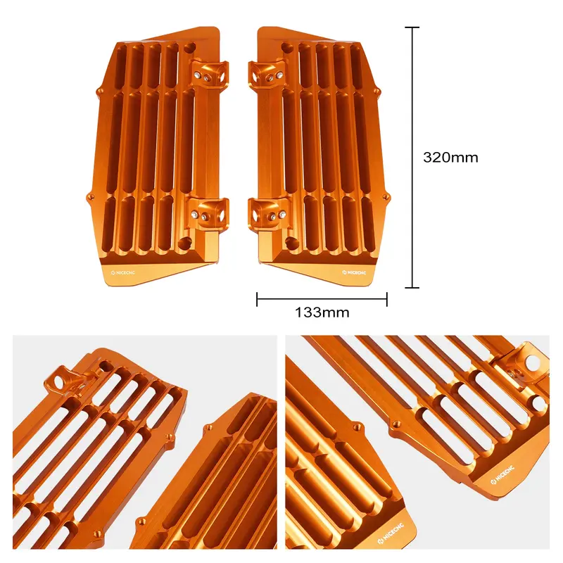 Radiator Guards For Ktm 125-500 Husqvarna 125-501 Gasgas 125-450 2