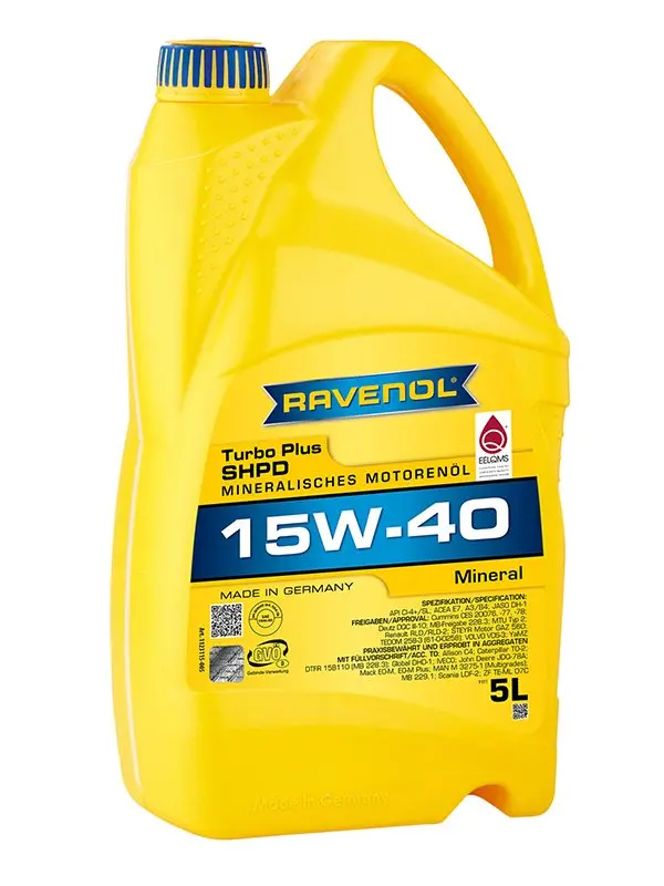 Ravenol Turbo Plus 15W-40 5L 1