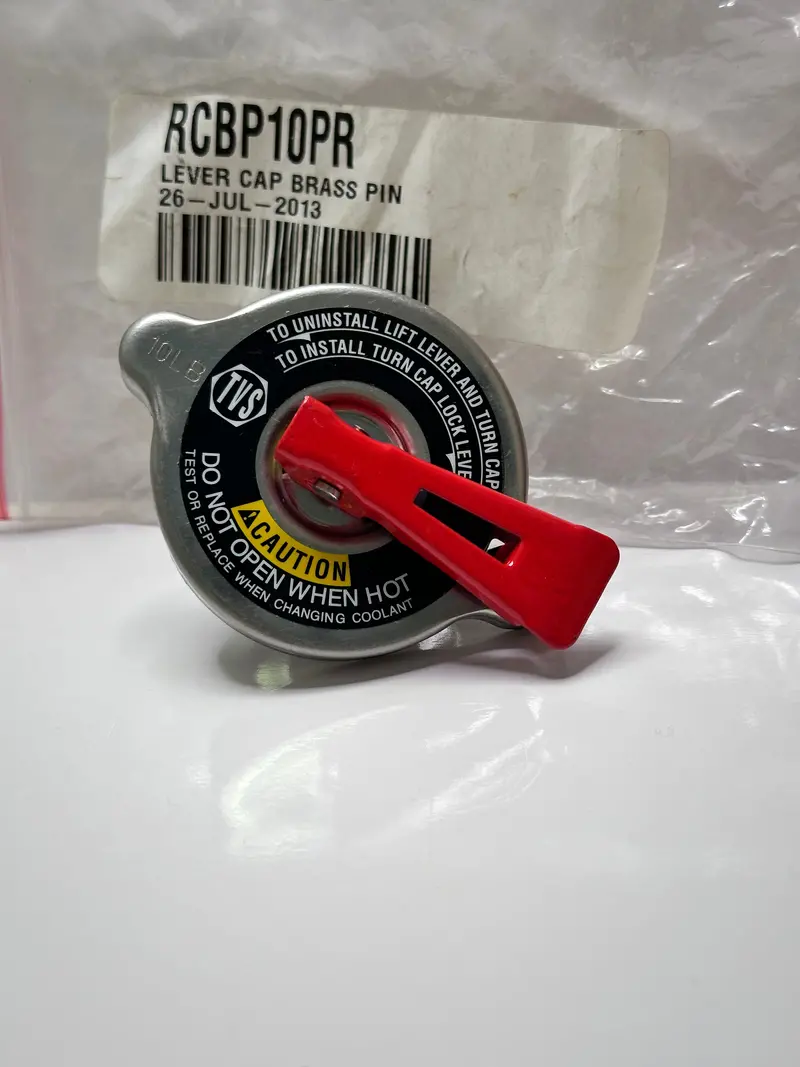 Rcbp10pr Lever Radiator Cap, Brass Pin 1