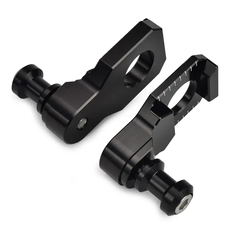 Rear Axle Block Sliders Chain Adjuster For Suzuki Gsxr600 750 1000 1