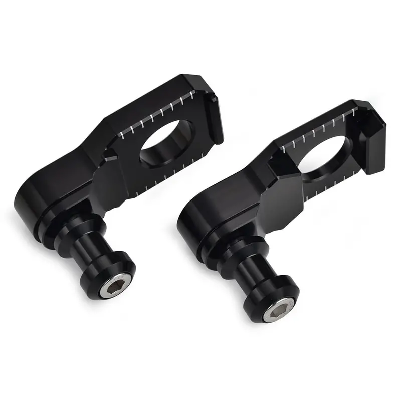 Rear Axle Block Sliders Chain Adjuster For Suzuki Gsxr600 750 1000 2