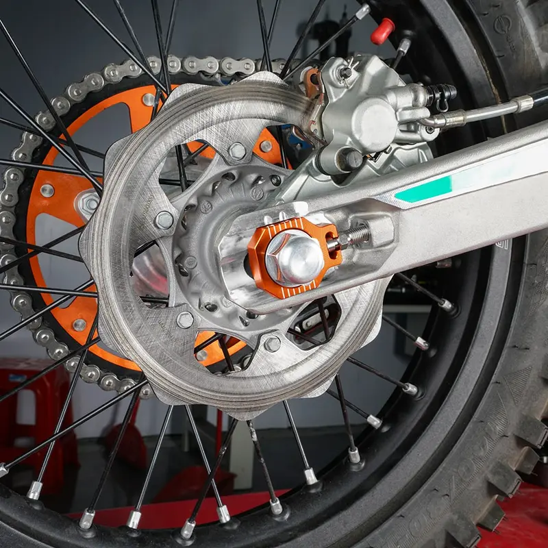 Rear Axle Blocks Chain Adjuster For Ktm Husqvarna Gasgas 2