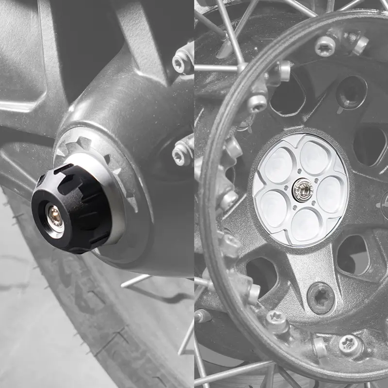 Rear Axle Fork Wheel Crash Protector For Bmw R1250gs / Adventure 2