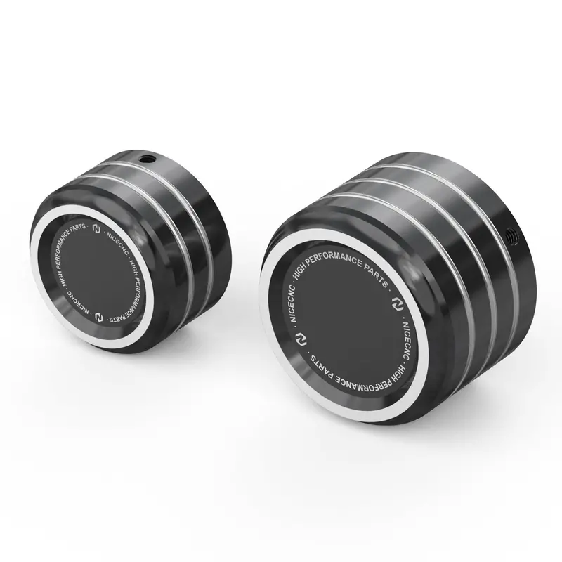 Rear Axle Nut Covers Caps For Harley Sportster 1200 72 48 Xl Iron 883 Roadster 2