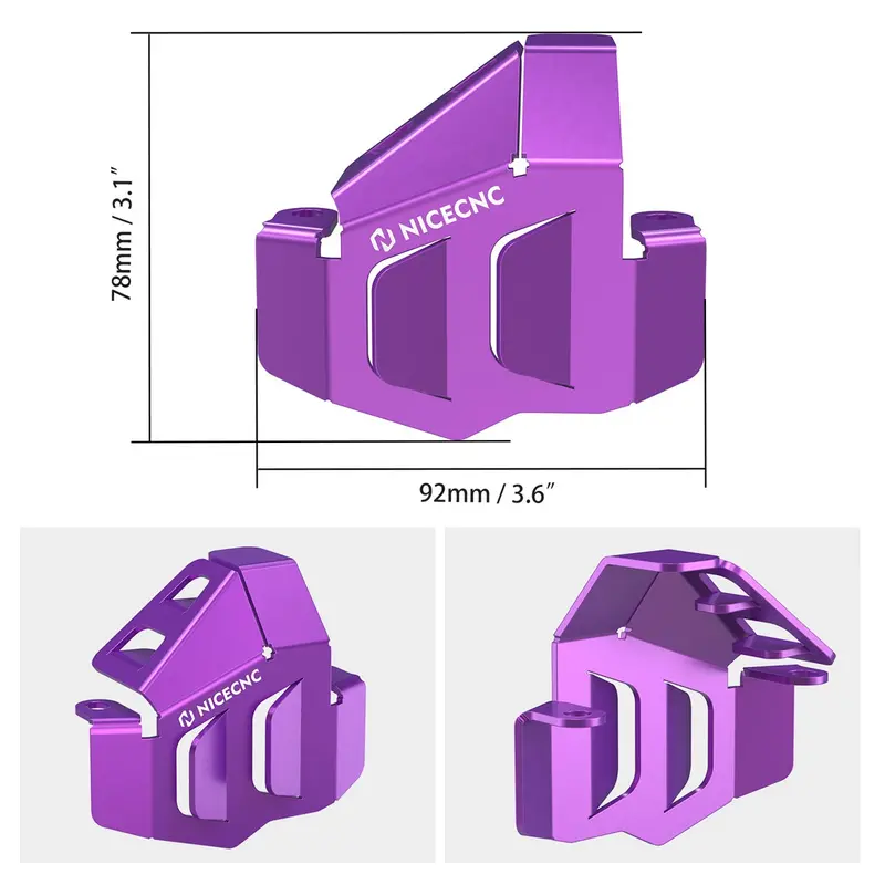 Rear Brake Caliper Guard Protecor For Segway X160 X260 Surron Light Bee X/ S/ L1e 6