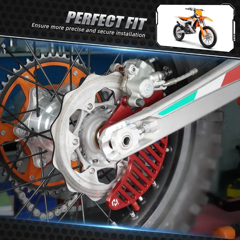Rear Brake Disc Guard Protector For Ktm Xcw Exc Sx Husqvarna Gas Gas Stark Varg 2
