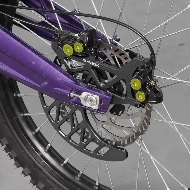 Rear Brake Disc Sprocket Caliper Guard For Surron Light Bee X/ S/ L1e Segway X160 X260 4