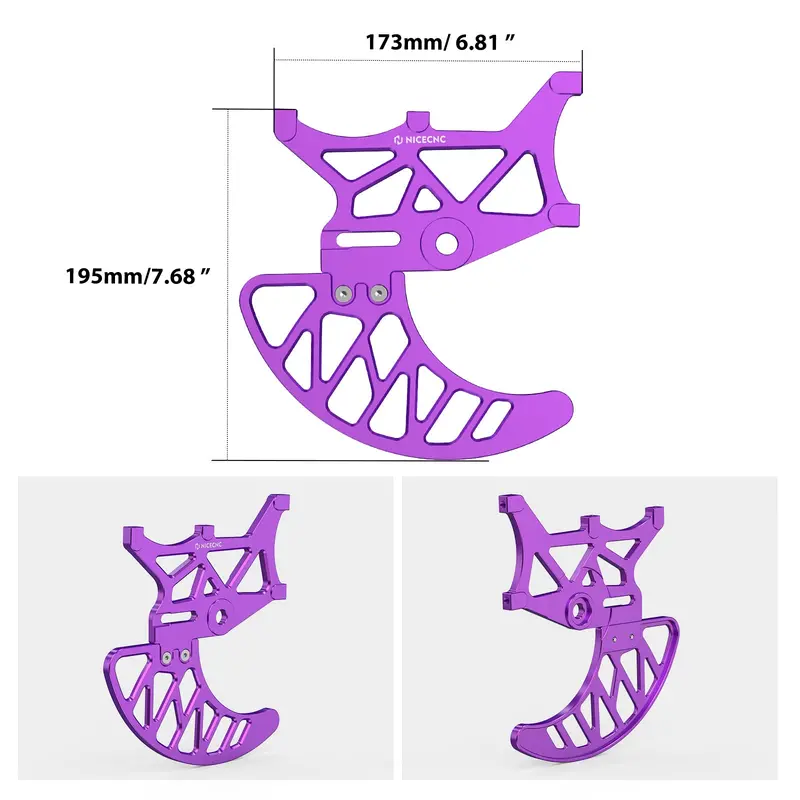 Rear Brake Disc Sprocket Caliper Guard For Surron Light Bee X/ S/ L1e Segway X160 X260 6