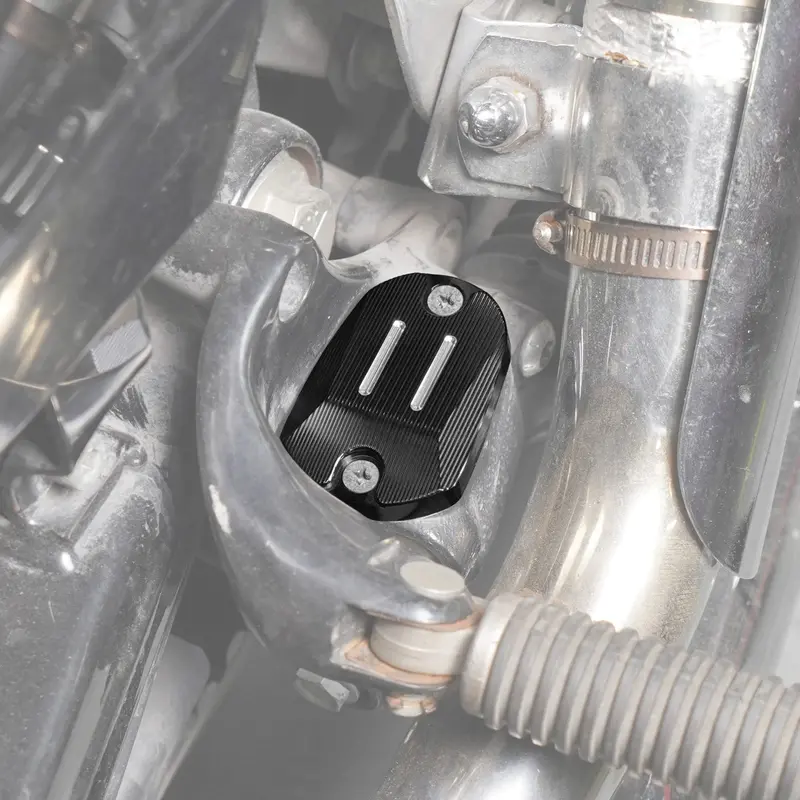 Rear Brake Master Cylinder Cover Cap For Harley Sportster 1200 48 Iron 883 Xl 3