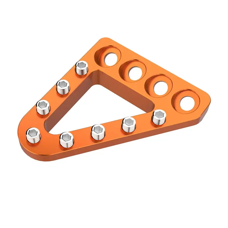 Rear Brake Pedal Step Plate Pad For Ktm 350 500 Excf 2017-2022 3
