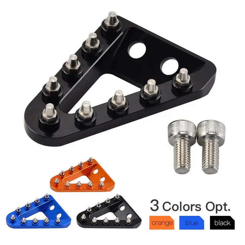 Rear Brake Pedal Step Plate Tip For Ktm 350 500 Excf 2017-2023 1