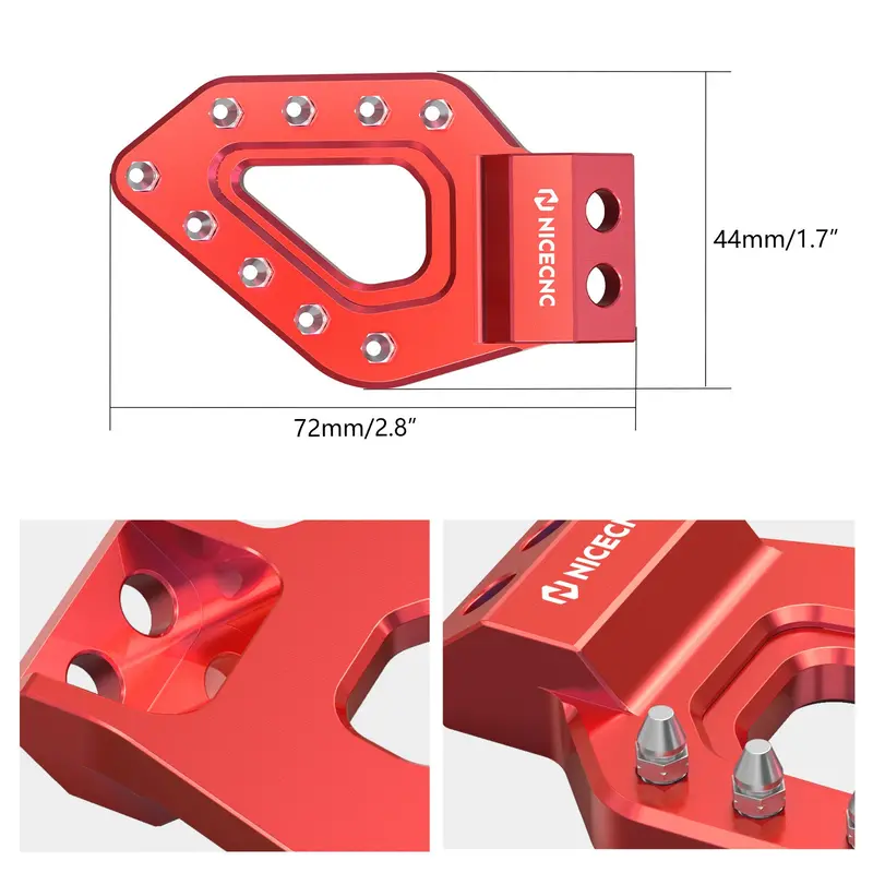 Rear Brake Pedal Step Tip For Stark Varg Ex / Mx 2024-2025 2