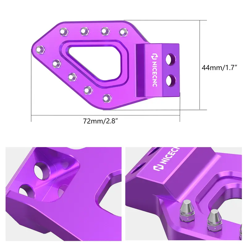 Rear Brake Pedal Step Tip For Stark Varg Ex / Mx 2024-2025 3
