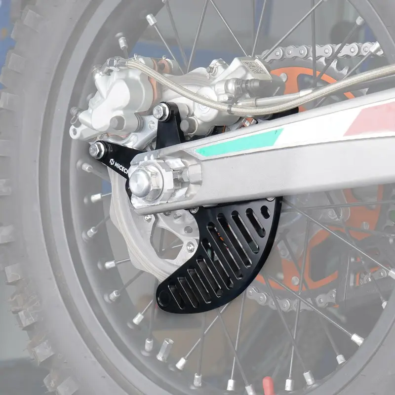 Rear Dual Calipers Bracket Stunt Brake Disc Guard For Ktm/Husqvarna/Gas Gas 2