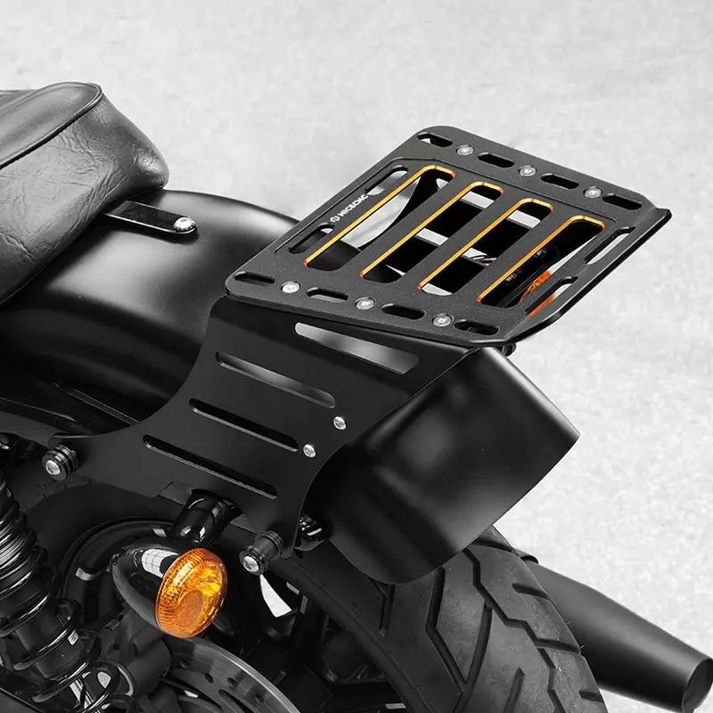 Rear Luggage Rack Tail Bag Bracket Mount Kit For Harley Sportster 1200 Xl Iron 883 2