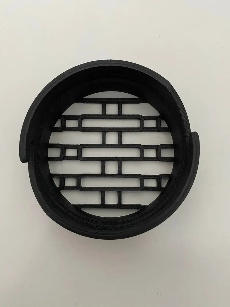 Rear-Mount Headlight Intake Grille for 2015–2023 Dodge Challenger