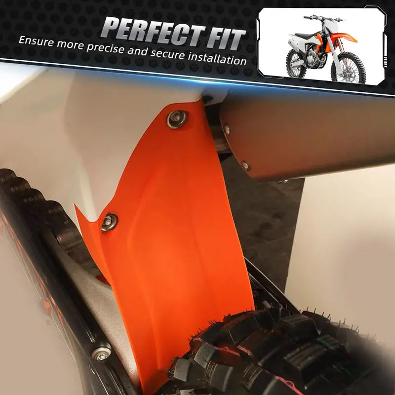 Rear Shock Mud Cover Guard Fender For Ktm 350 500 Exc-F 2024 2