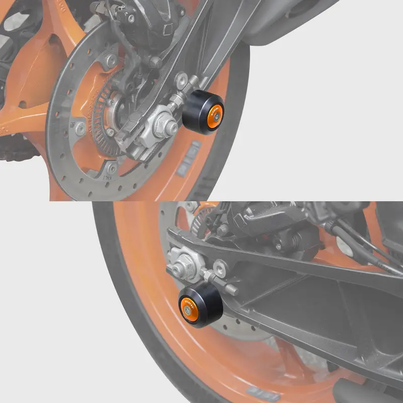 Rear Swingarm Slider Crash Bung Kit For Ktm 390/250/125 Duke 2024 Rc 390 2022-2023 2