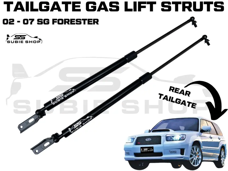 Rear Tailgate Hatch Lift Gas Struts Replace Kit For 02 - 07 Subaru Forester Sg 1