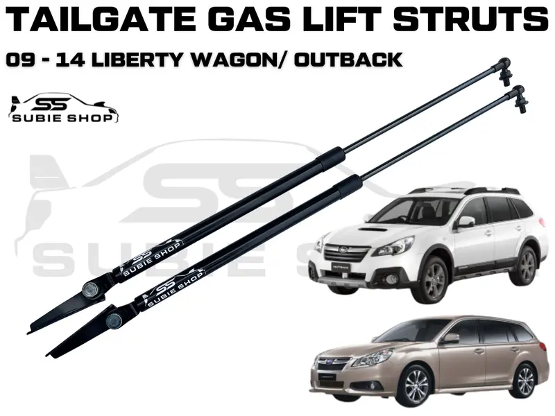 Rear Tailgate Lift Gas Struts Stay For 09 -14 Subaru Liberty Bm Outback Br Wagon 1