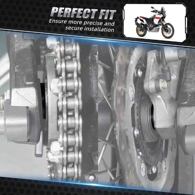 Rear Wheel Spacers For Yamaha Tenere 700 /Xtz700 2019-2024 2