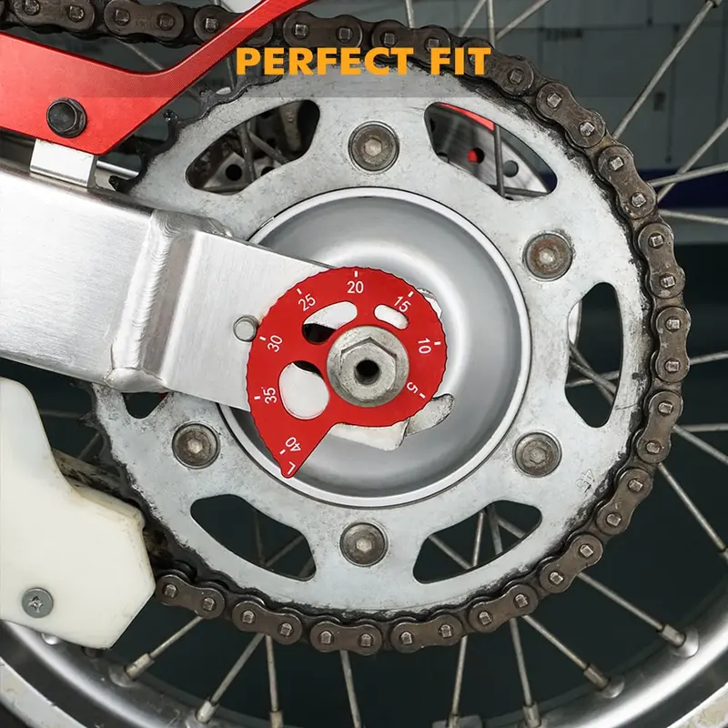 Red Aluminum Chain Adjuster For Honda Xr650l 1993-2024 2