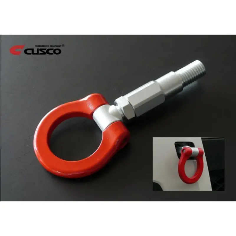 Red Folding Tow Hook Front <Br> Suzuki Swift Sport Zc33s <Br> 2018-2024 1