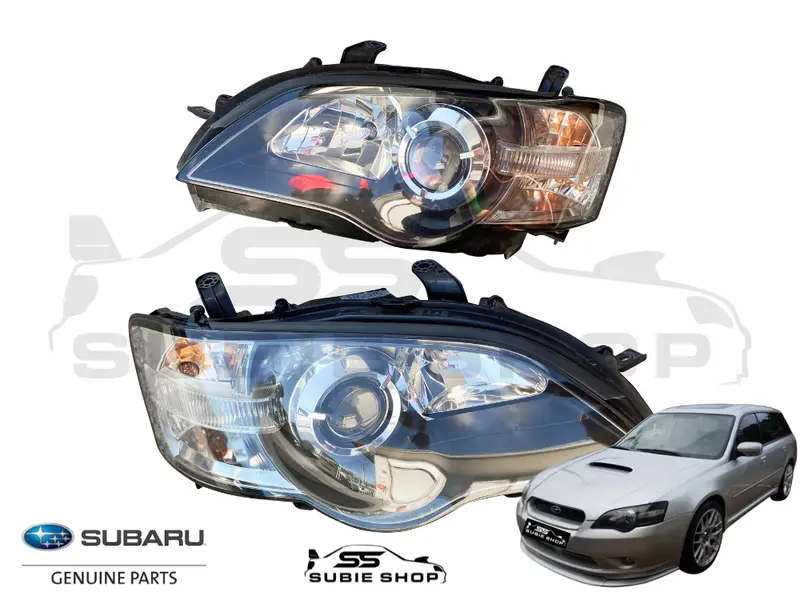 Refurbished Subaru Liberty Outback 03 - 06 Gen 4 3 Genuine Koito Headlights Pair 1