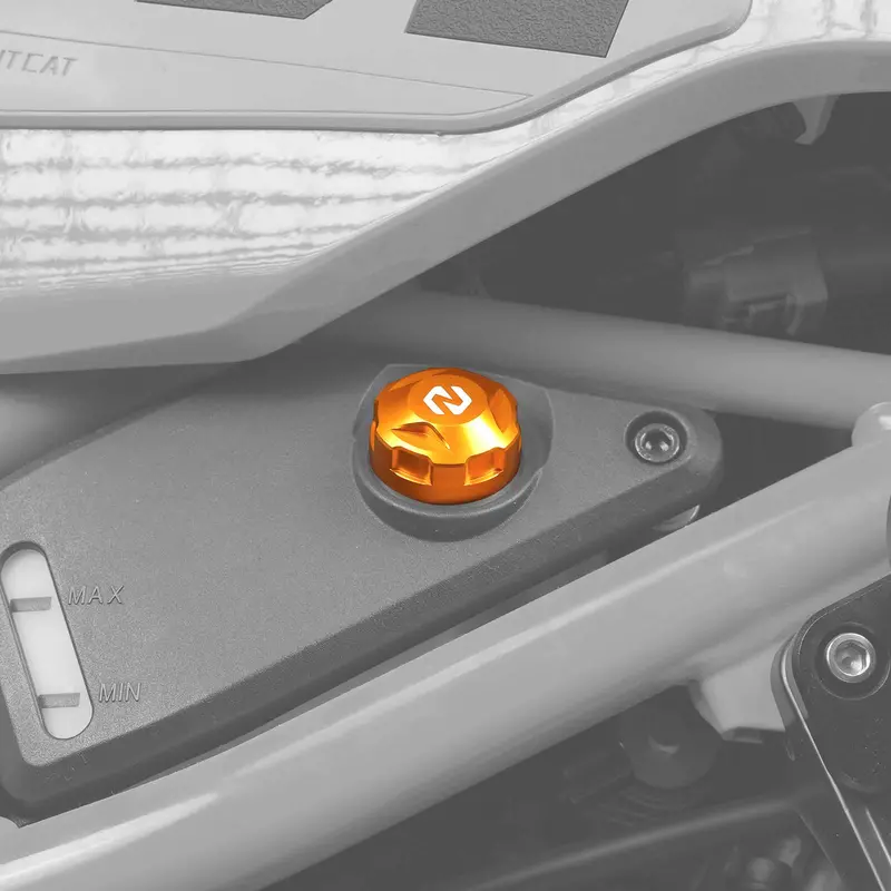 Reservoir Cover Cooling Liquid Bottle Cap With Gasket For Ktm 390 / 250 / 125 Duke 2024 2
