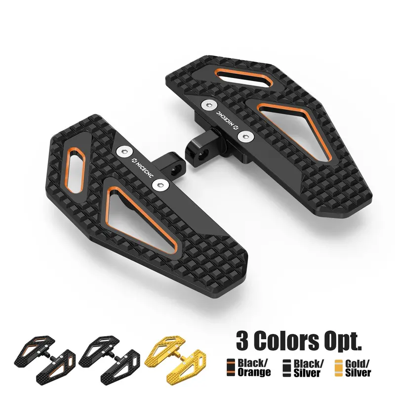 Rider Foot Pegs For Harley Dyna Low Rider Street Bob Super Glide Big V-Twin Models 1