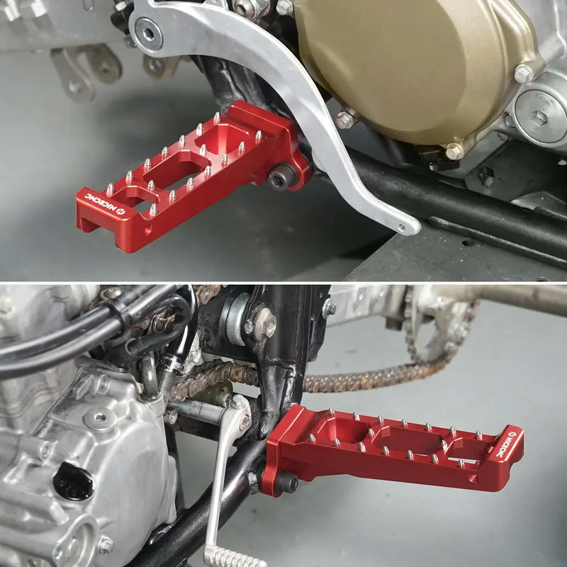 Rider Foot Pegs Rest Pedals + Folding Gear Shift Lever For Honda Trx 450 R / Er 2