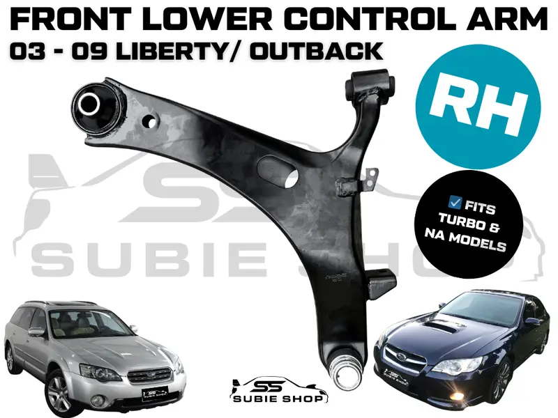 Right Driver Front Lower Control Arm Bush For 03 - 09 Subaru Liberty Outback Gen 4 1