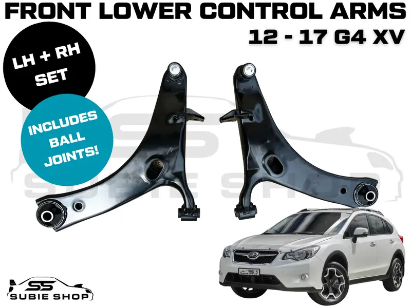 Right Left Front Lower Control Arms Pair Bush Ball Joint For Subaru Xv G4 12 -17 1