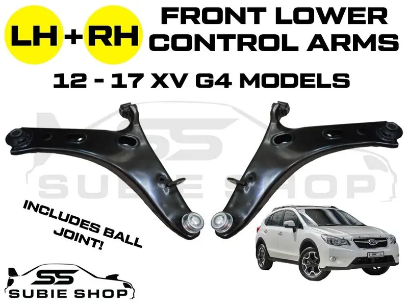 Right Left Front Lower Control Arms Pair Bush Ball Joint For Subaru Xv G4 12 -17 1