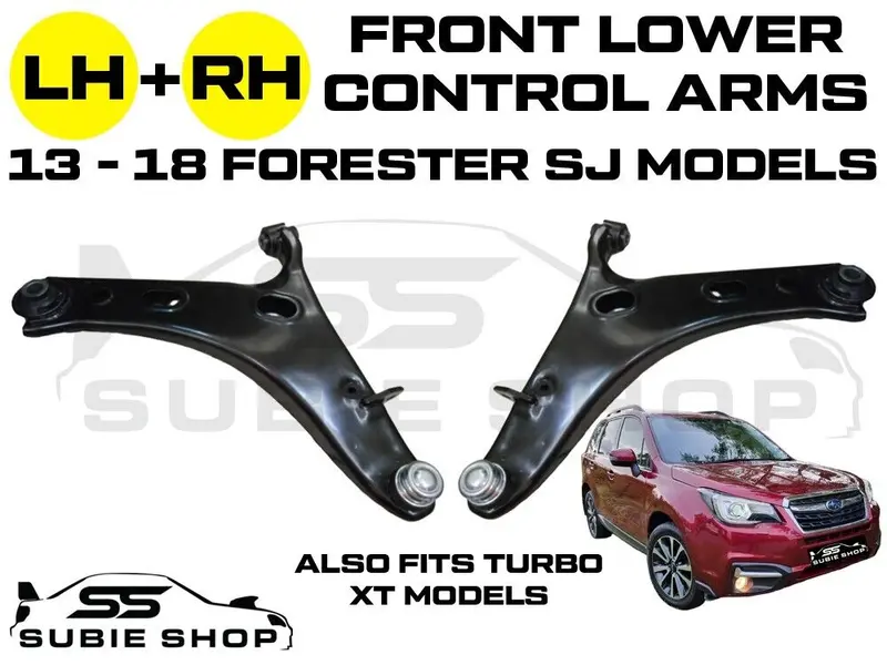Right Left Front Lower Control Arms Pair Bush For Subaru Forester Sj Xt 2013 -18 1