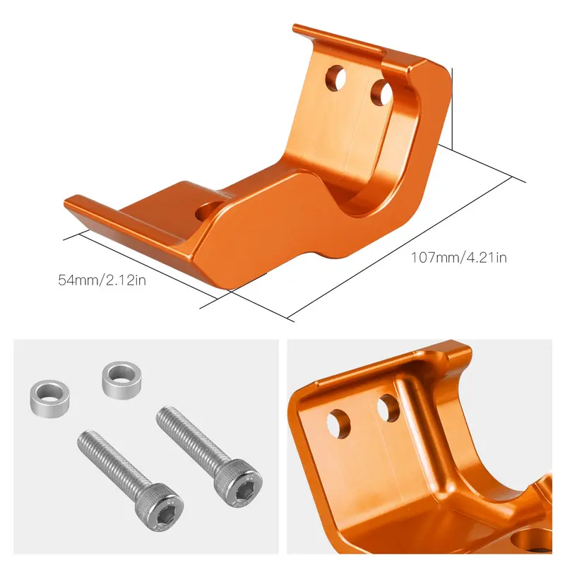 Right Lower Fork Guard Protector For Ktm 350 500 Exc-F 2016-2025 3