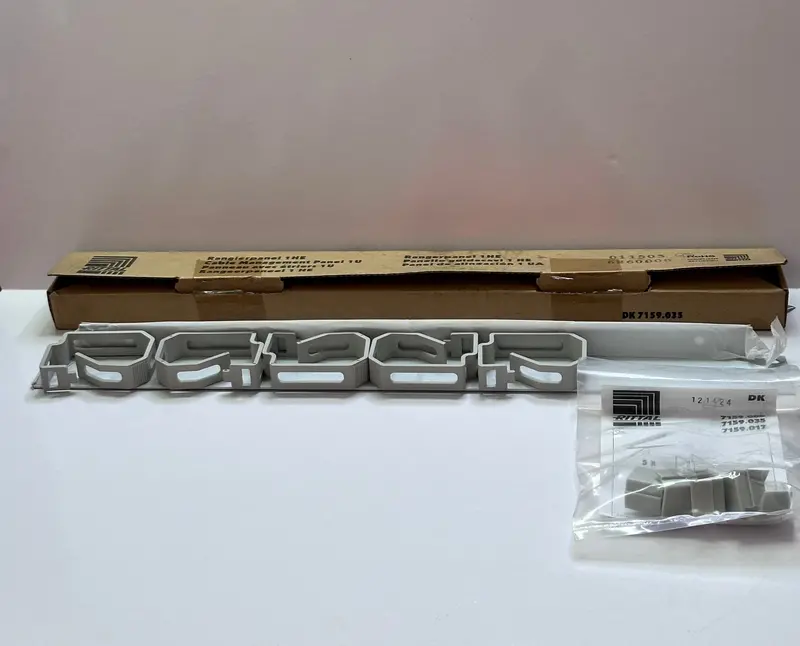 Rittal Dk7159.035 Cable Management Panel With Plastic Rings 1