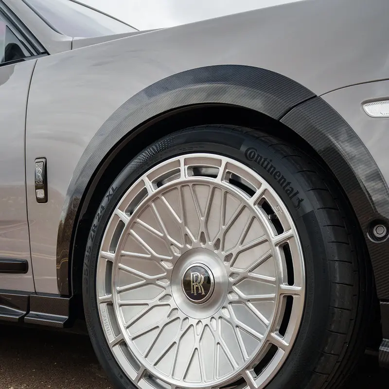 Rolls Royce Cullinan Carbon Fibre Wheel Arch Extensions - Ct Design 1
