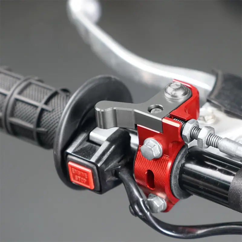 Rotating Bar Clamp Hot Start Lever For Brake And Clutch For Honda Suzuki Kawasaki 2
