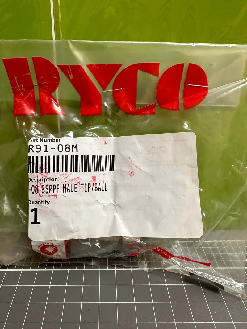 Ryco R91-08M Quick Release Coupling 1