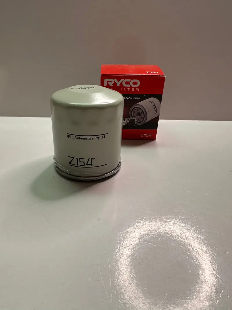 Ryco Z154 Oil Filter With Anti Drain Back Valve 1