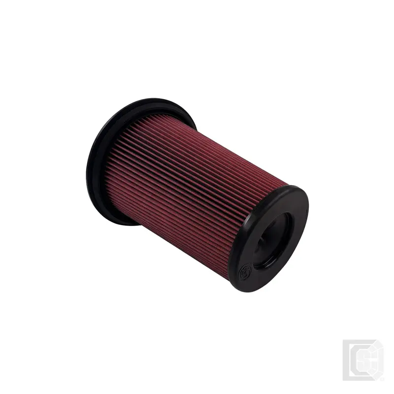 Sb - Air Filter For Intake Kit 75-5128 Oiled Cotton Cleanable Red   - Kf-1072 1