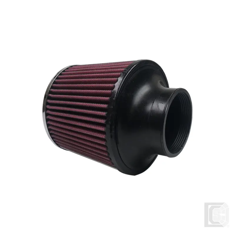 Sb - Air Filter For Intake Kits 75-1515-1,75-9015-1 Oiled Cotton Cleanable Red - Kf-1011 2